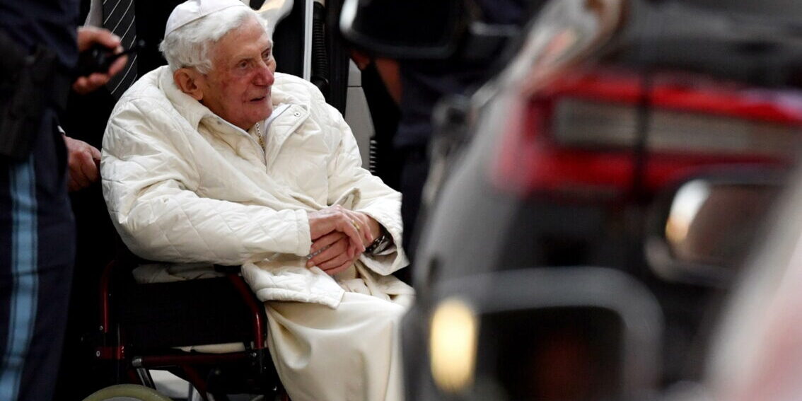 Pope Emeritus Benedict XVI visits his brother in Germany