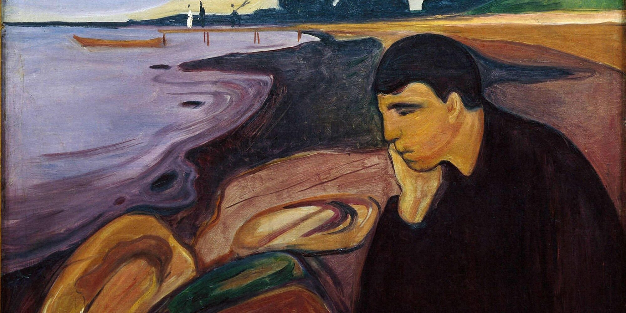 Edvard-Munch-Malinconia-1894-96.-Olio-su-tela-81-cm-x-1005-cm.-Bergen-Art-Museum-arte-svelata